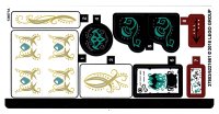 LEGO part Sticker Sheet for Set 41195 - (37803/6221661) 41195stk01