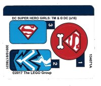 LEGO onderdeel Sticker Sheet for Set 41233 - (30910/6178031) 41233stk01