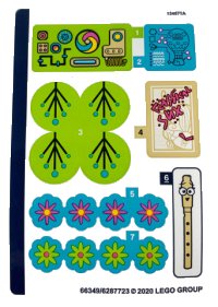 LEGO part Sticker Sheet for Set 41252 - (66349/6287723) 41252stk01