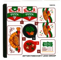 LEGO onderdeel Sticker Sheet for Set 41311 - (29773/6175463) 41311stk01