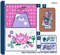 LEGO onderdeel Sticker Sheet for Set 41342 - (38011/6222292) 41342stk01