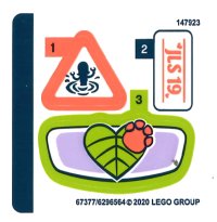 LEGO part Sticker Sheet for Set 41421 - (67377/6296564) 41421stk01