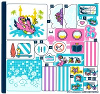 LEGO onderdeel Sticker Sheet for Set 41430 - (67375/6296563) 41430stk01