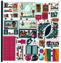 LEGO onderdeel Sticker Sheet for Set 41449 - (72759/6325197) 41449stk01