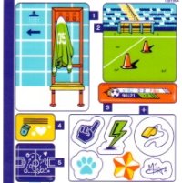 LEGO onderdeel Sticker Sheet for Set 41669 - (77567/6338172) 41669stk01