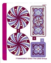 LEGO part Sticker Sheet for Set 41686 - (77529/6338033) 41686stk01