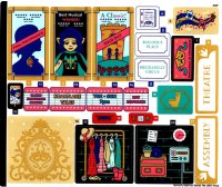 LEGO onderdeel Sticker Sheet for Set 41714, Sheet 1 - (10001511/6387463) 41714stk01