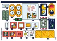 LEGO part Sticker Sheet for Set 41730 - (10101082/6416438) 41730stk01