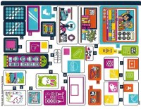 LEGO onderdeel Sticker Sheet for Set 41731, Sheet 1 - (10101080/6416436) 41731stk01