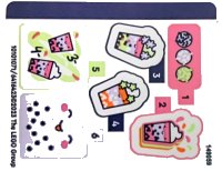 LEGO onderdeel Sticker Sheet for Set 41733 - (10101071/6416423) 41733stk01