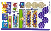LEGO part Sticker Sheet for Set 41749 - (10103457/6435277) 41749stk01