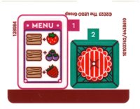 LEGO onderdeel Sticker Sheet for Set 41753 - (10103762/6438610) 41753stk01