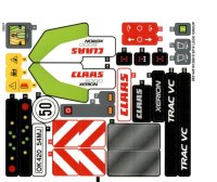 LEGO onderdeel Sticker Sheet for Set 42054 - International Version - (28214/6161280) 42054stk01a