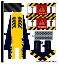 LEGO onderdeel Sticker Sheet for Set 42079 - (38578/6225893) 42079stk01