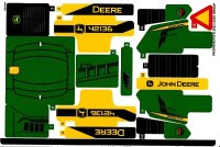 LEGO onderdeel Sticker Sheet for Set 42136 - (80226/6362703) 42136stk01