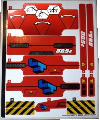LEGO onderdeel Sticker Sheet for Set 42144 - (10080233/6362712) 42144stk01