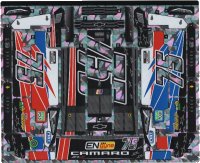 LEGO part Sticker Sheet for Set 42153, Holographic Mirrored - (10104745/6449758) 42153stk01