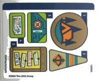 LEGO onderdeel Sticker Sheet for Set 42622 - (10107146/6476676) 42622stk01