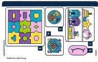 LEGO onderdeel Sticker Sheet for Set 42645 - (10110444/6520988) 42645stk01