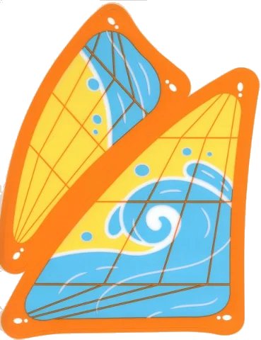 LEGO part Plastic Sheet for Set 42664 - (10112445/6538583) (42664pls01)