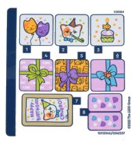 LEGO onderdeel Sticker Sheet for Set 42666 - (10113040/6542237) 42666stk01