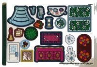 LEGO onderdeel Sticker Sheet for Set 43175, Sheet 2 - (66560/6288509) 43175stk02