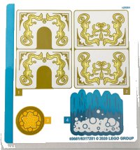 LEGO part Sticker Sheet for Set 43184 - (69661/6317281) 43184stk01