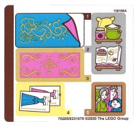 LEGO onderdeel Sticker Sheet for Set 43188 - (75285/6331076) 43188stk01