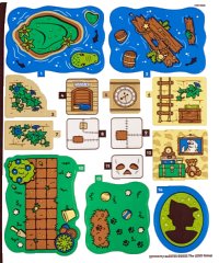 LEGO part Sticker Sheet for Set 43220 - (10102079/6422723) 43220stk01