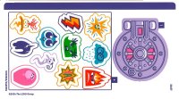 LEGO onderdeel Sticker Sheet for Set 43248 - (10107825/6482296) 43248stk01