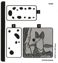 LEGO onderdeel Sticker Sheet for Set 43271 - (10112933/6541848) 43271stk01