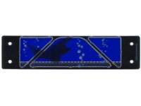 LEGO part Plastic Part for Set  4795 - Black Rectangle with Bubbles and Blue Underwater Windows Pattern 4795pls01a