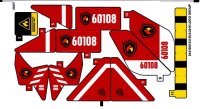 LEGO onderdeel Sticker Sheet for Set 60108 - International Version  - (24510/6133138) 60108stk01a