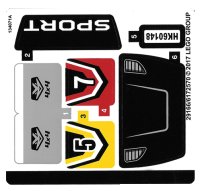 LEGO onderdeel Sticker Sheet for Set 60148 - (29166/6172570) 60148stk01