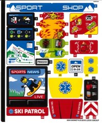 LEGO onderdeel Sticker Sheet for Set 60203 - (65912/6285715) 60203stk01