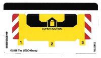LEGO onderdeel Sticker Sheet for Set 60219 - (44480/6248666) 60219stk01