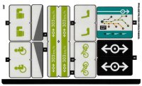 LEGO onderdeel Sticker Sheet for Set 60337 - (10068844/6316626) 60337stk01