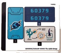 LEGO onderdeel Sticker Sheet for Set 60379 - (10103050/6434409) 60379stk01