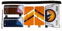 LEGO onderdeel Sticker Sheet for Set 60387 - (10101459/6420302) 60387stk01
