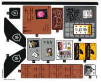 LEGO onderdeel Sticker Sheet for Set 60419 - (10105881/6465732) 60419stk01