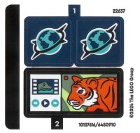 LEGO onderdeel Sticker Sheet for Set 60426 - (10107616/6480910) 60426stk01