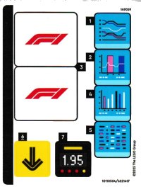 LEGO onderdeel Sticker Sheet for Set 60443 - (10110504/6521417) 60443stk01