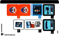 LEGO onderdeel Sticker Sheet for Set 60504 - (10115235/6579994) 60504stk01