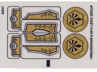 LEGO onderdeel Sticker Sheet for Set 70123 - (15682/6053048) 70123stk01
