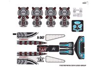 LEGO onderdeel Sticker Sheet for Set 70164 - (17637/6074618) 70164stk01