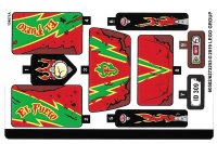 LEGO onderdeel Sticker Sheet for Set 70421 - (60502/6273253) 70421stk01