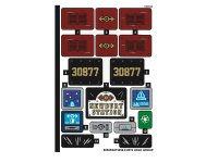 LEGO onderdeel Sticker Sheet for Set 70424, Sheet 1 - (60525/6273256) 70424stk01