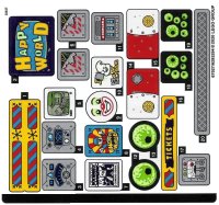 LEGO onderdeel Sticker Sheet for Set 70432 - (67027/6293294) 70432stk01