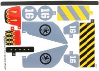 LEGO onderdeel Sticker Sheet for Set 70629 - (36796/6213811) 70629stk01
