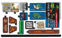 LEGO part Sticker Sheet for Set 70657, Sheet 2 - (39270/6233255) 70657stk02